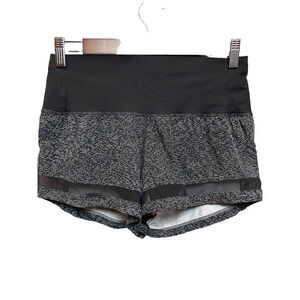 COPY - Lululemon pace perfect 3” high rise soundwave black